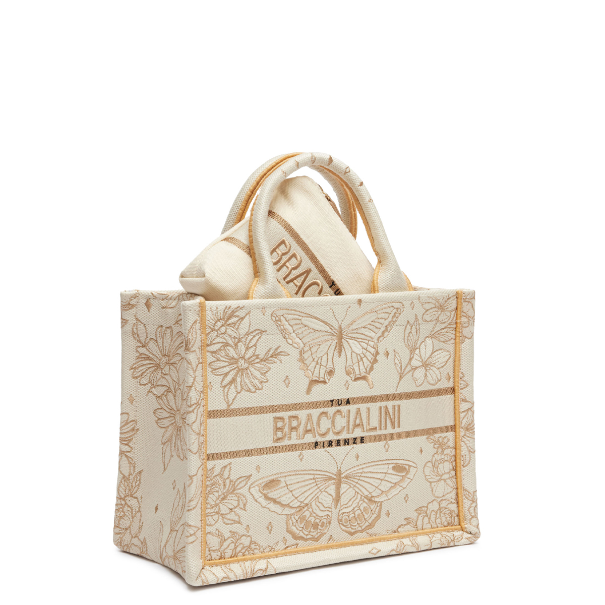 Braccialini Borsa a mano Queen Farfalle - 5 Braccialini Borsa a mano Queen Farfalle - 5