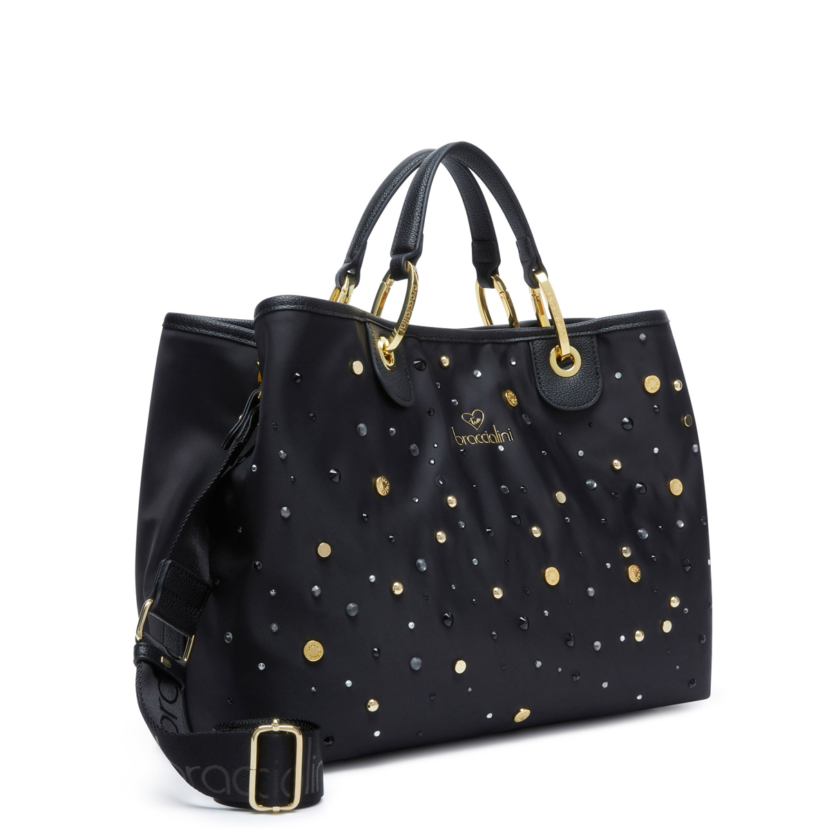 Braccialini Borsa a mano Beth Strass Bianco - 3 Braccialini Borsa a mano Beth Strass Bianco - 3