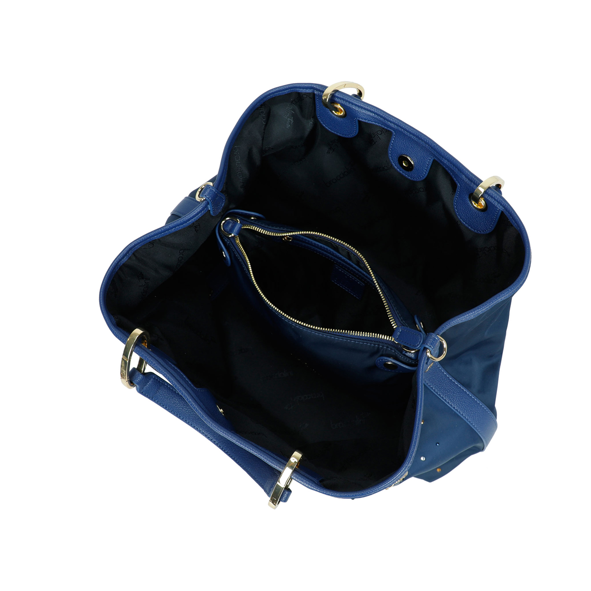Braccialini Beth Strass Blu Handbag - 4 Braccialini Beth Strass Blu Handbag - 4