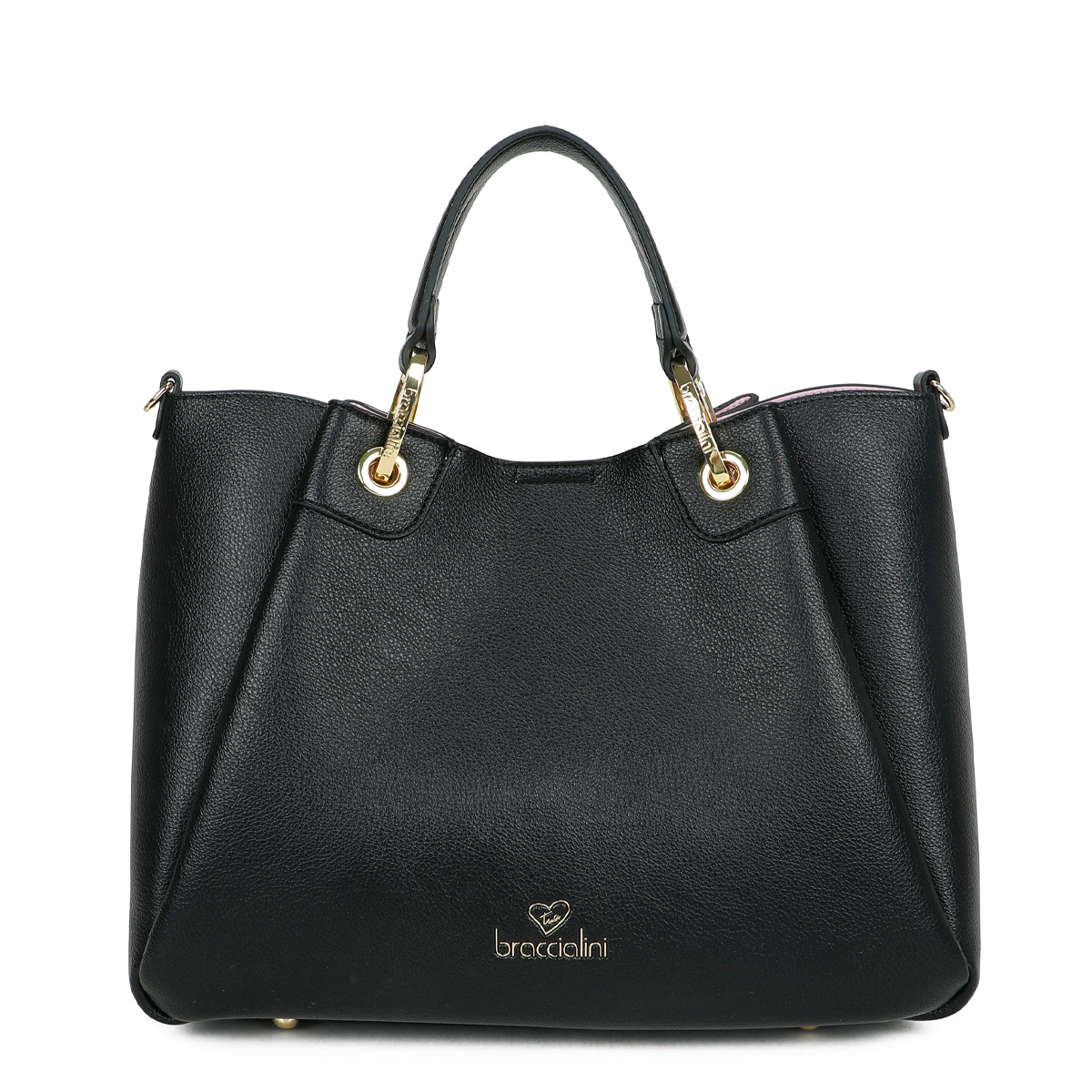 Braccialini Borsa a mano Amy grande Nero - 1 Braccialini Borsa a mano Amy grande Nero - 1