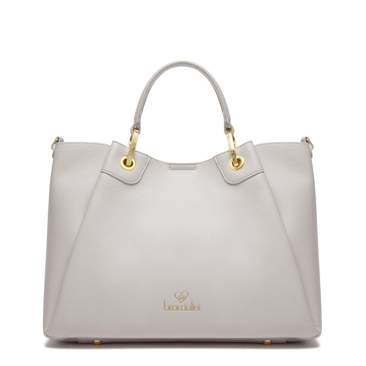 Braccialini Borsa a mano Amy grande Grigio - 1 Braccialini Borsa a mano Amy grande Grigio - 1