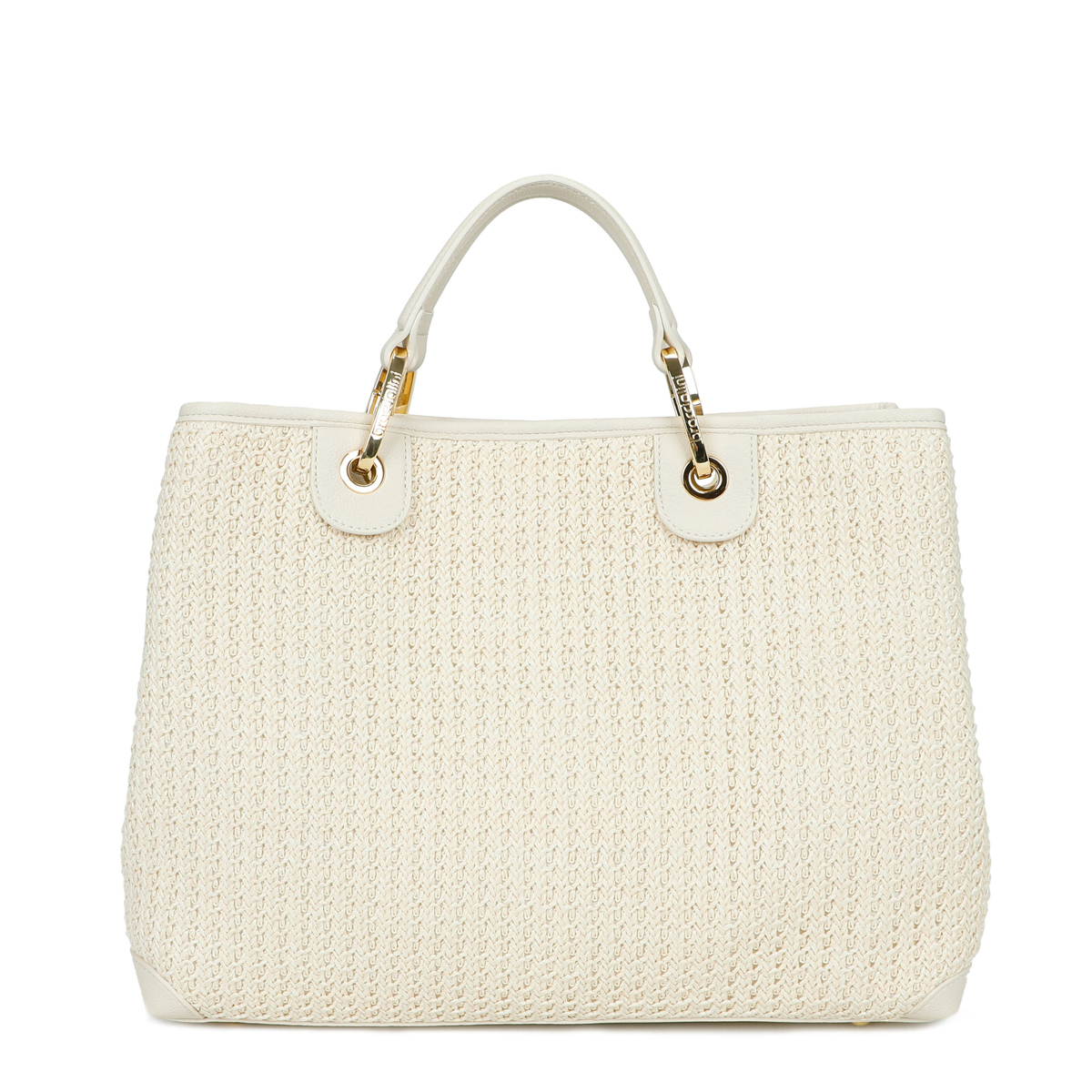 Braccialini Borsa a mano Beth Tricot grande Bianco - 3 Braccialini Borsa a mano Beth Tricot grande Bianco - 3