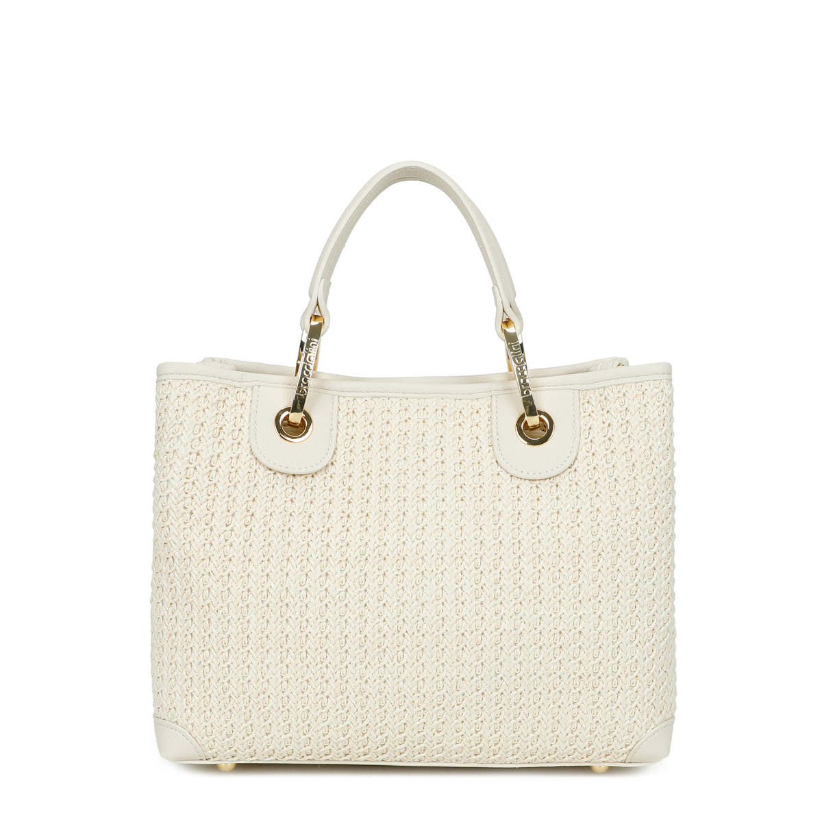Braccialini Borsa a mano Beth Tricot Bianco - 3 Braccialini Borsa a mano Beth Tricot Bianco - 3