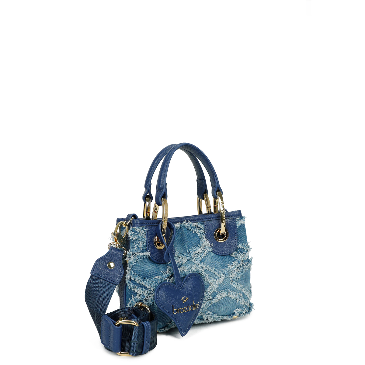 Braccialini Borsa a mano Beth Jeans mini Blu - 2 Braccialini Borsa a mano Beth Jeans mini Blu - 2
