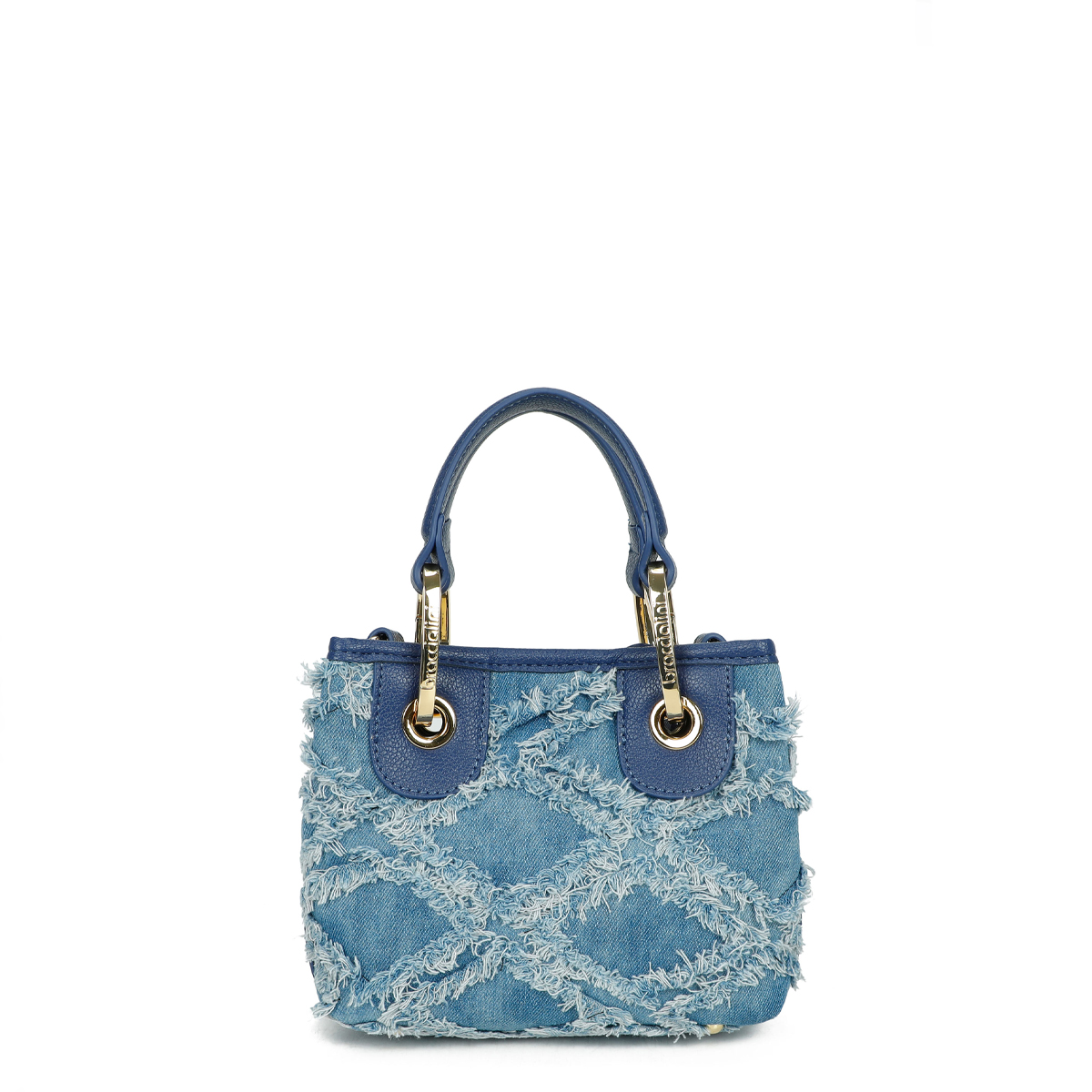 Braccialini Borsa a mano Beth Jeans mini Blu - 3 Braccialini Borsa a mano Beth Jeans mini Blu - 3