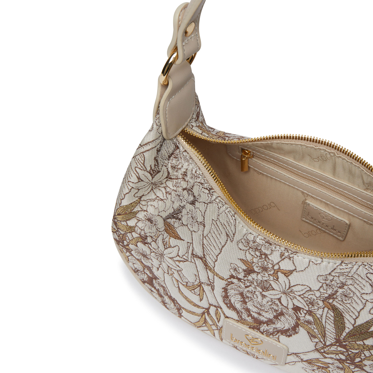 Braccialini Sottospalla Jacquard Beige - 3 Braccialini Sottospalla Jacquard Beige - 3