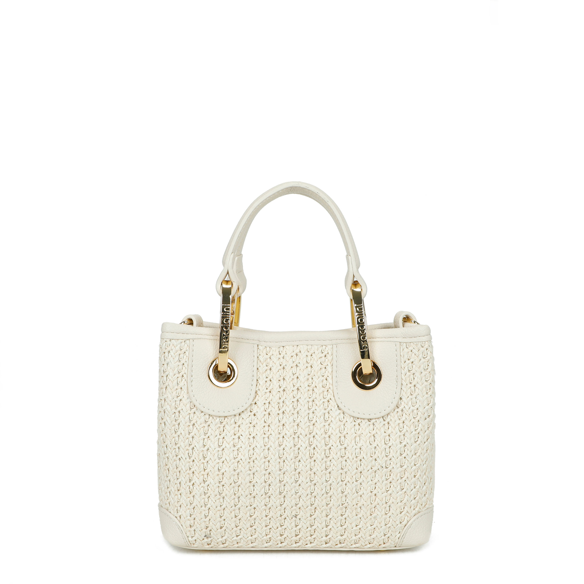 Braccialini Borsa a mano Beth Tricot piccola Bianco - 3 Braccialini Borsa a mano Beth Tricot piccola Bianco - 3
