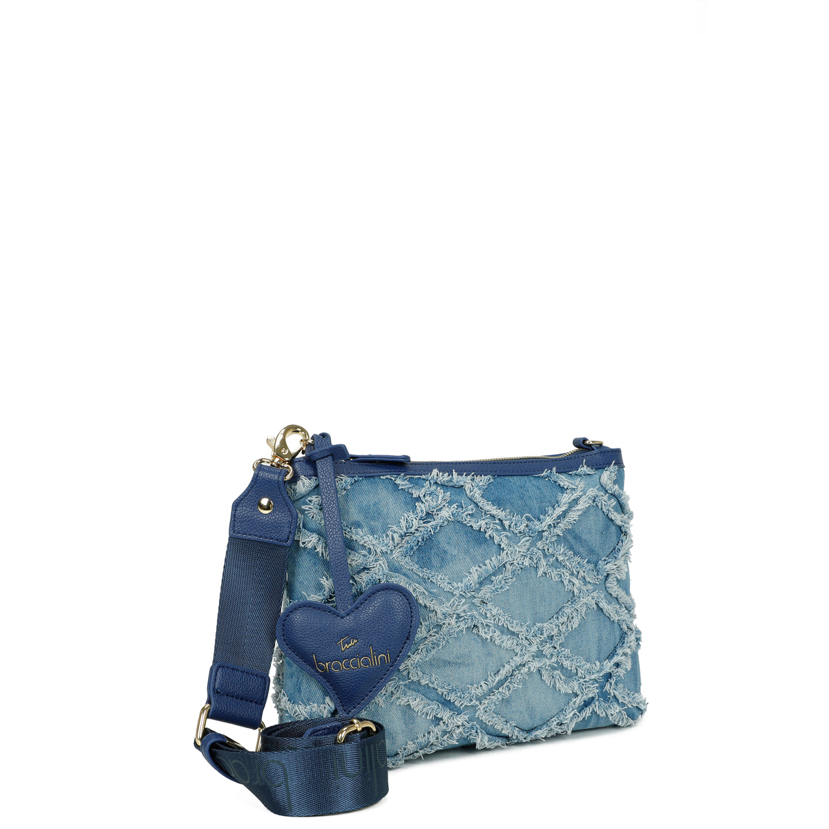Braccialini Pochette Jinny Jeans Blu - 3 Braccialini Pochette Jinny Jeans Blu - 3