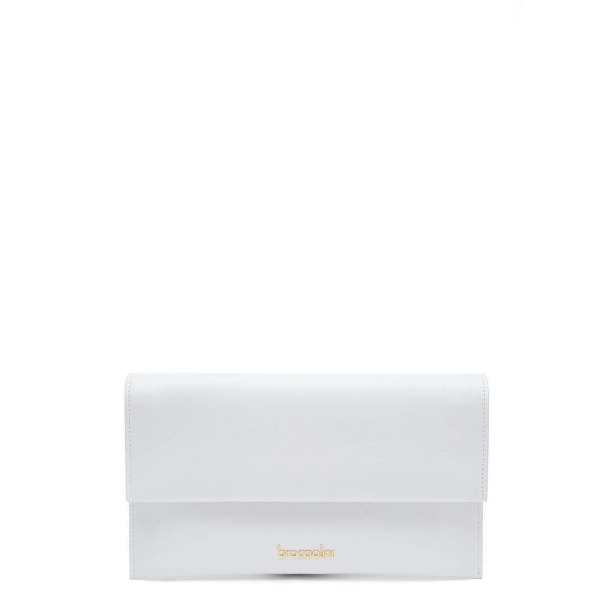 Braccialini Pochette Jinny Leather Bianco - 1 Braccialini Pochette Jinny Leather Bianco - 1
