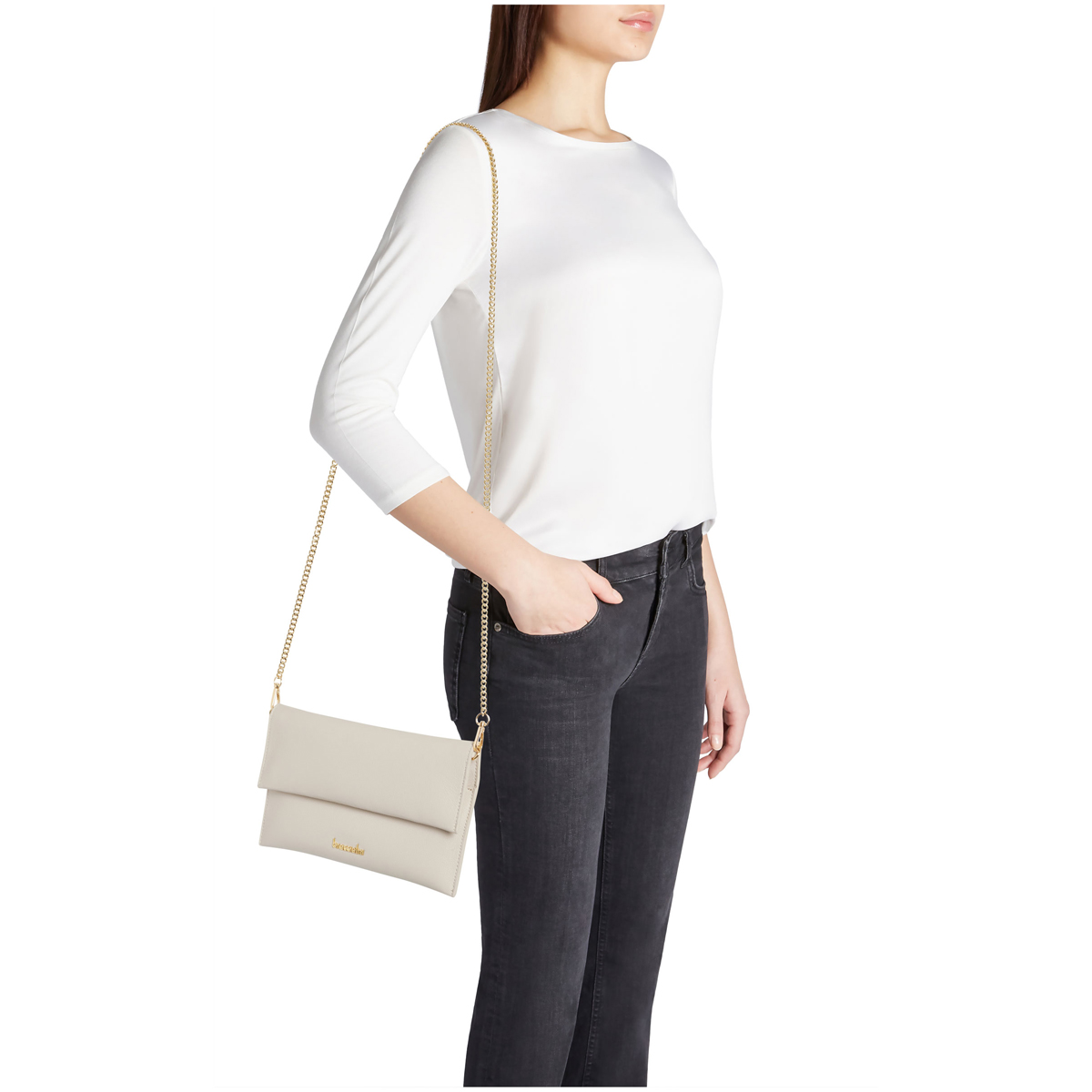 Braccialini Pochette Jinny Leather Beige - 2 Braccialini Pochette Jinny Leather Beige - 2