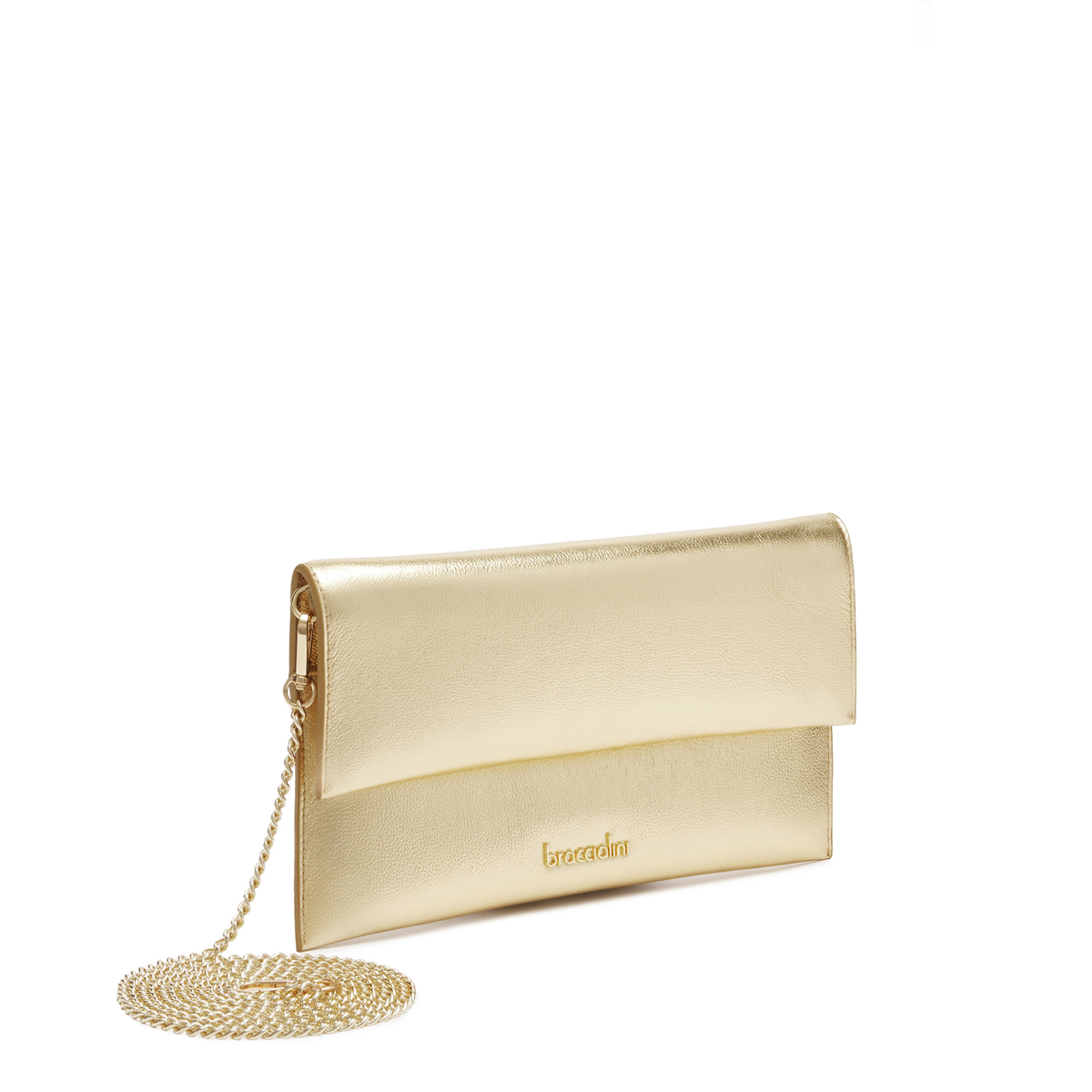 Braccialini Pochette Jinny Leather Oro - 3 Braccialini Pochette Jinny Leather Oro - 3
