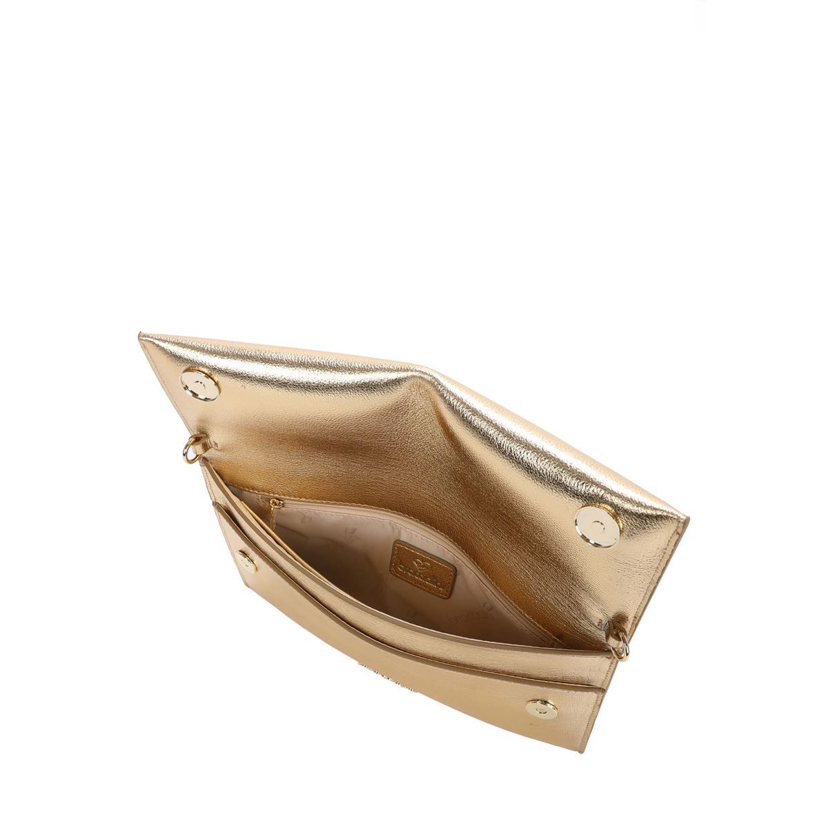 Braccialini Pochette Jinny Leather Oro - 4 Braccialini Pochette Jinny Leather Oro - 4