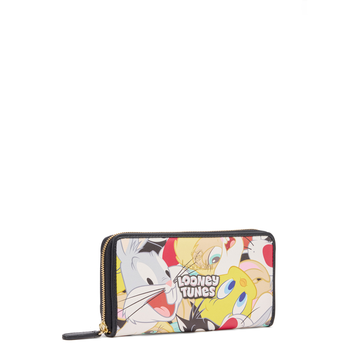 Braccialini Portafoglio Allfriend Looney Tunes Zip Around grande - 2