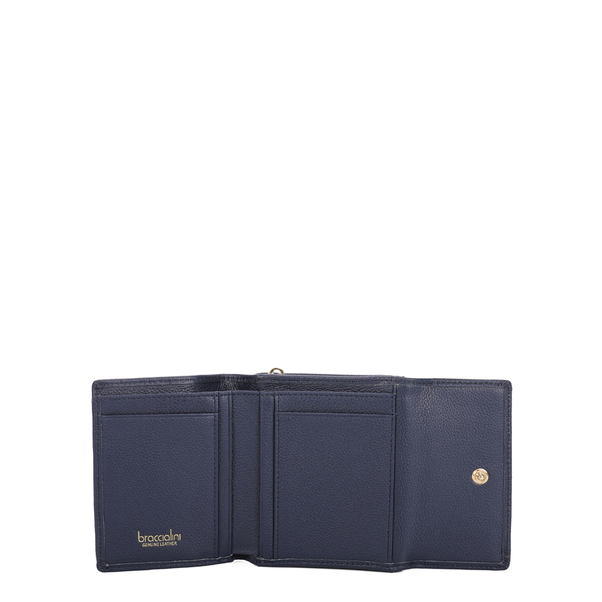 Braccialini Portafoglio Piccolo Basic Blu - 2 Braccialini Portafoglio Piccolo Basic Blu - 2