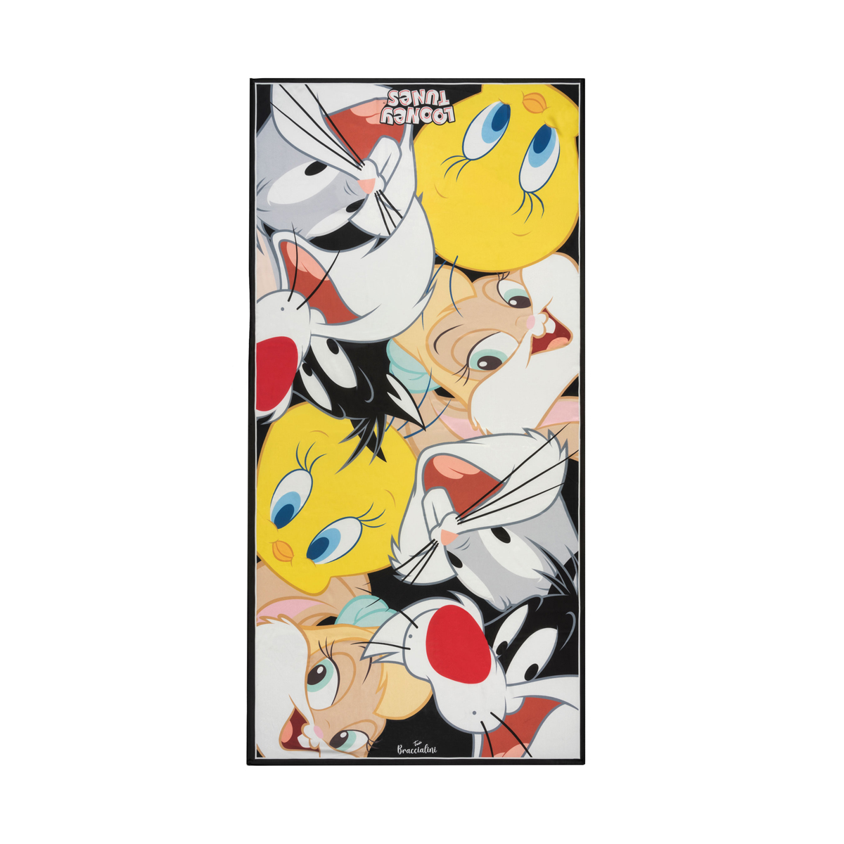 Braccialini Foulard Looney Tunes Nero - 1 Braccialini Foulard Looney Tunes Nero - 1