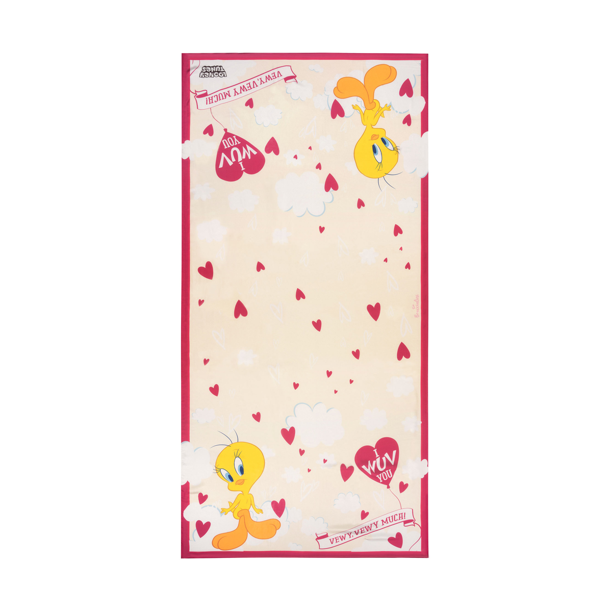 Braccialini Foulard Looney Tunes Beige - 1 Braccialini Foulard Looney Tunes Beige - 1