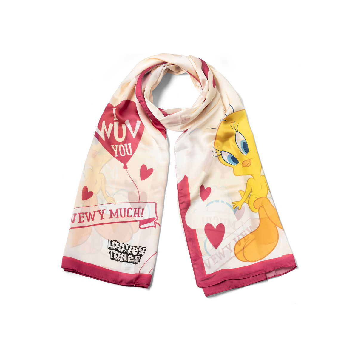 Braccialini Foulard Looney Tunes Beige - 2 Braccialini Foulard Looney Tunes Beige - 2