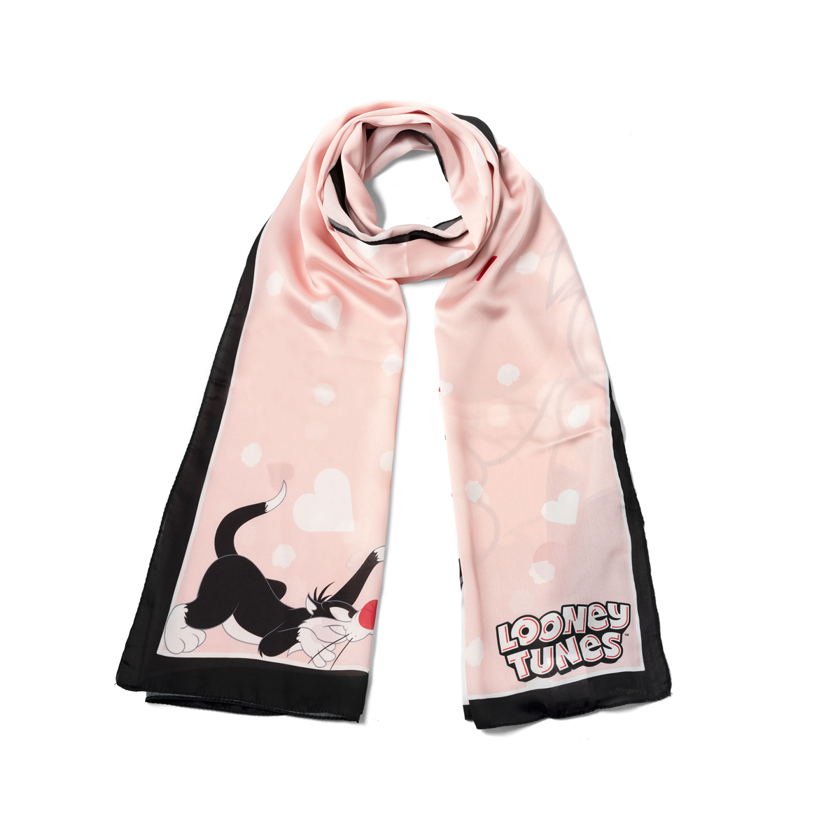 Braccialini Foulard Looney Tunes Rosa - 2 Braccialini Foulard Looney Tunes Rosa - 2