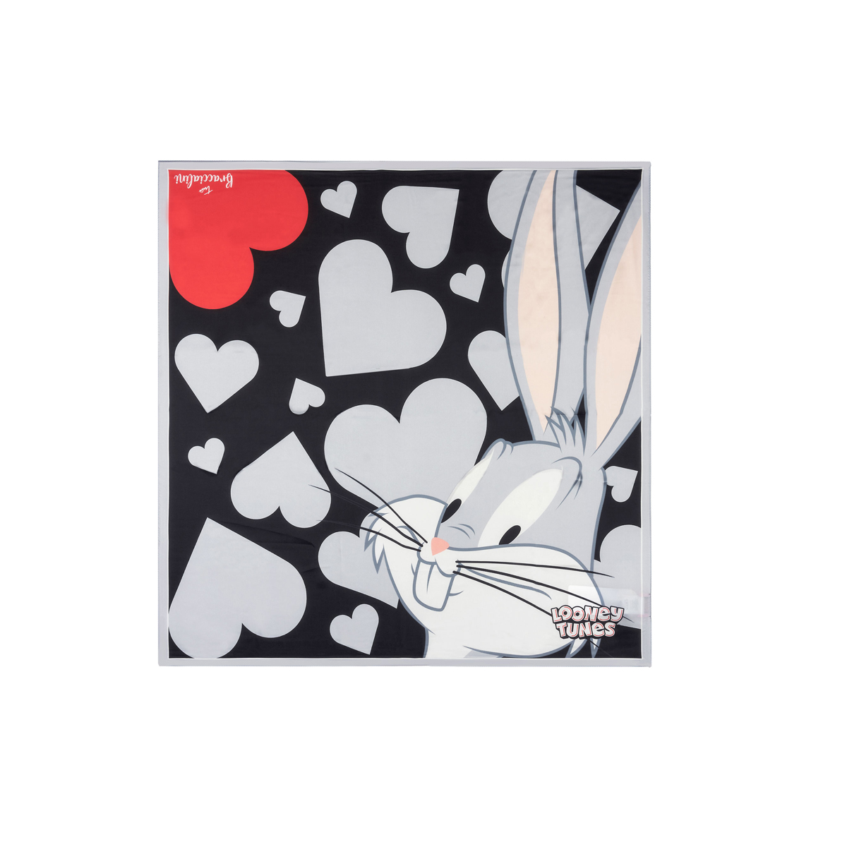 Braccialini Foulard Quadrato Looney Tunes Nero - 1 Braccialini Foulard Quadrato Looney Tunes Nero - 1