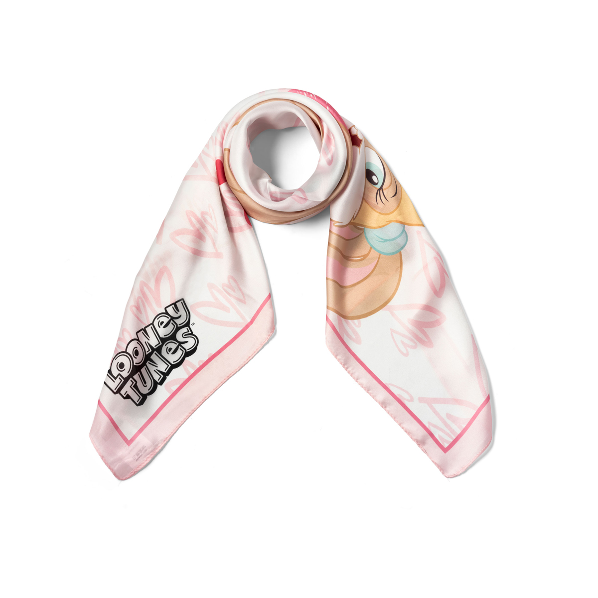 Braccialini Foulard Quadrato Looney Tunes Bianco - 2 Braccialini Foulard Quadrato Looney Tunes Bianco - 2