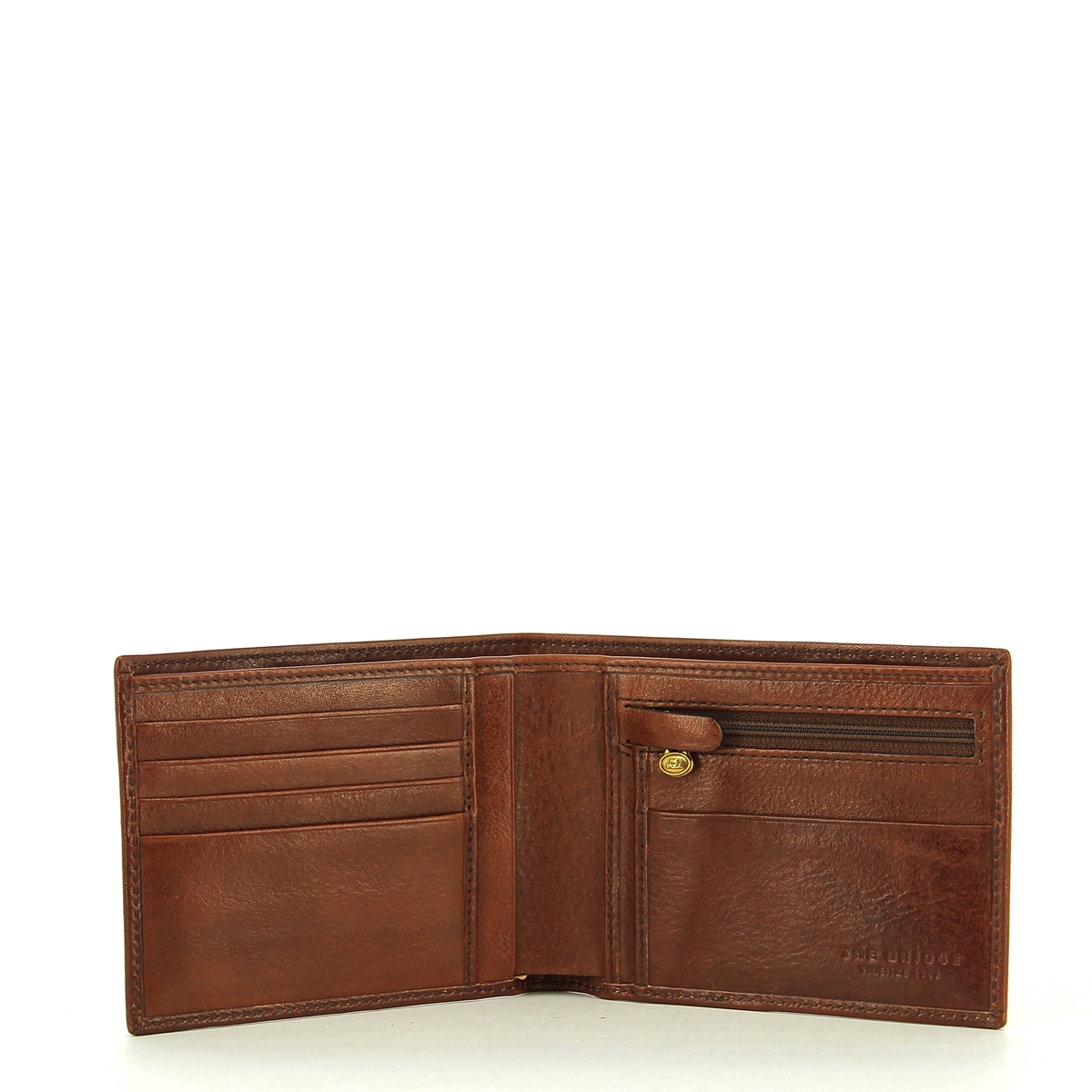 Man Wallet with zip coin pouch Story-CUOIO-UN Man Wallet with zip coin pouch Story-CUOIO-UN