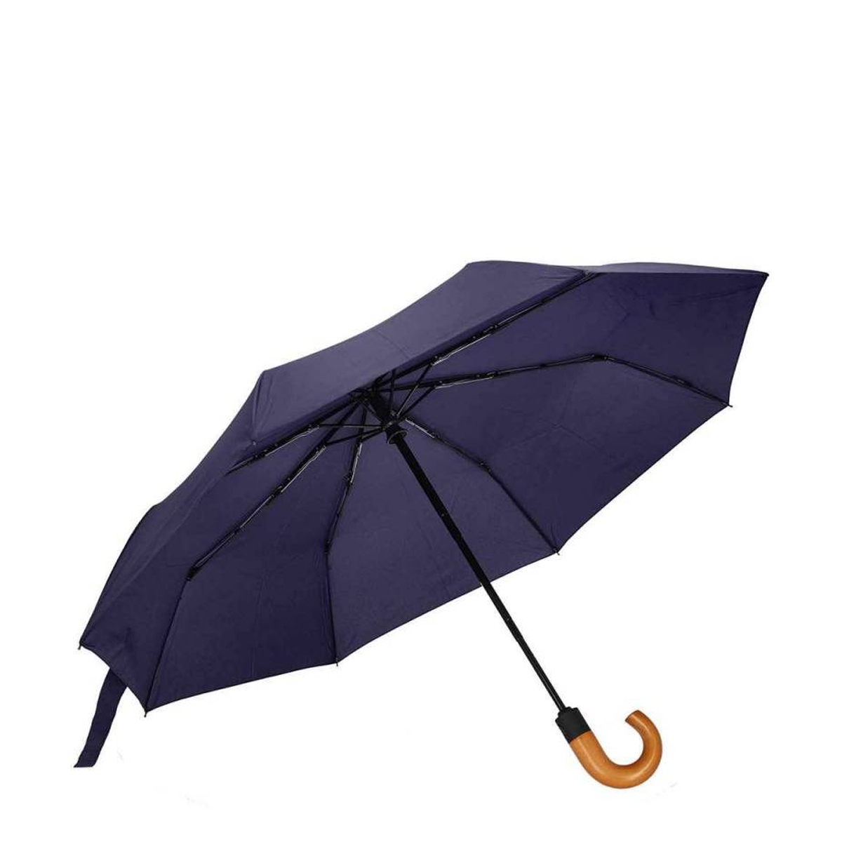 The Bridge Ombrello Fiber Magic Crook Handle Blu Navy - 1 The Bridge Ombrello Fiber Magic Crook Handle Blu Navy - 1
