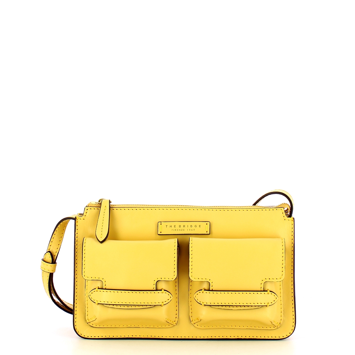 The Bridge Lucrezia Banana Crossbody Bag - 1 The Bridge Lucrezia Banana Crossbody Bag - 1