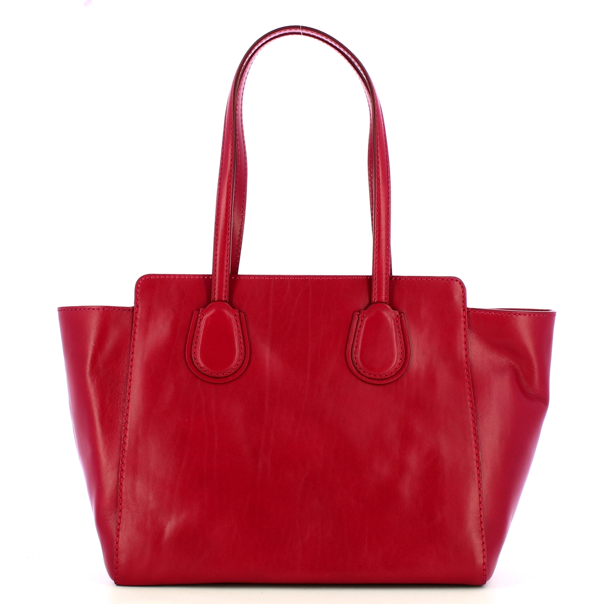 The Bridge Elettra Berry Oro Shopping Bag - 3 The Bridge Elettra Berry Oro Shopping Bag - 3