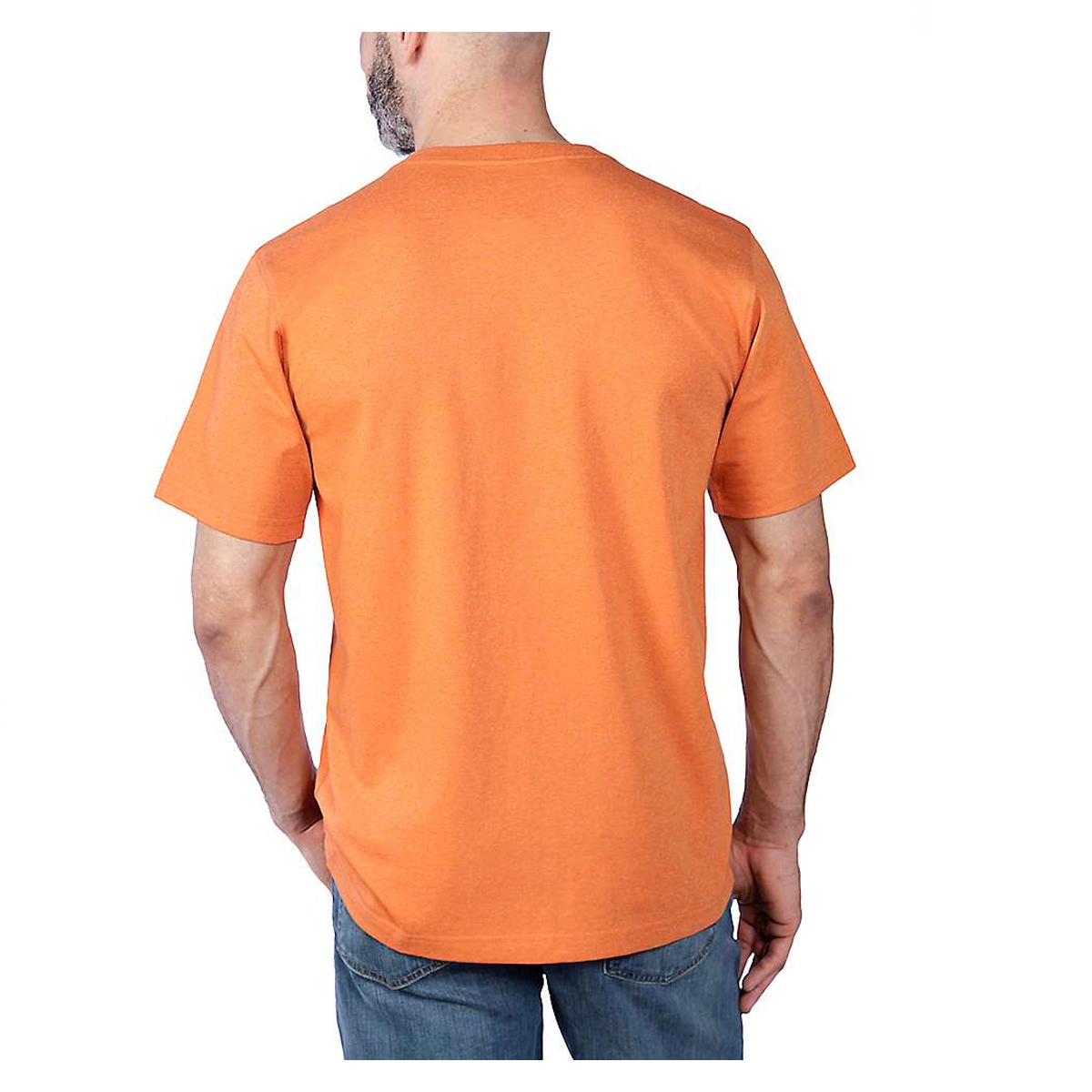 Carhartt T-Shirt Logo Graphic Marmalade Heather - 2 Carhartt T-Shirt Logo Graphic Marmalade Heather - 2
