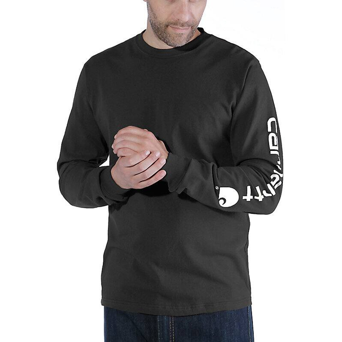 Carhartt Maglia Long Sleeve Black - 1 Carhartt Maglia Long Sleeve Black - 1