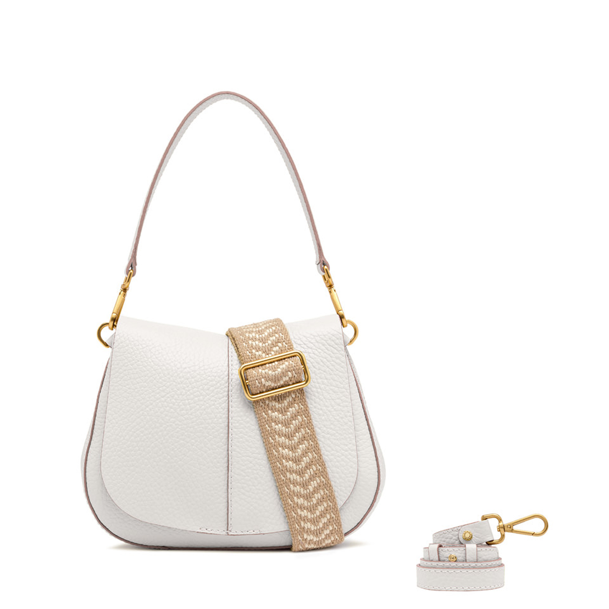 Gianni Chiarini Borsa a spalla Helena Round Small Sabbia - 2 Gianni Chiarini Borsa a spalla Helena Round Small Sabbia - 2