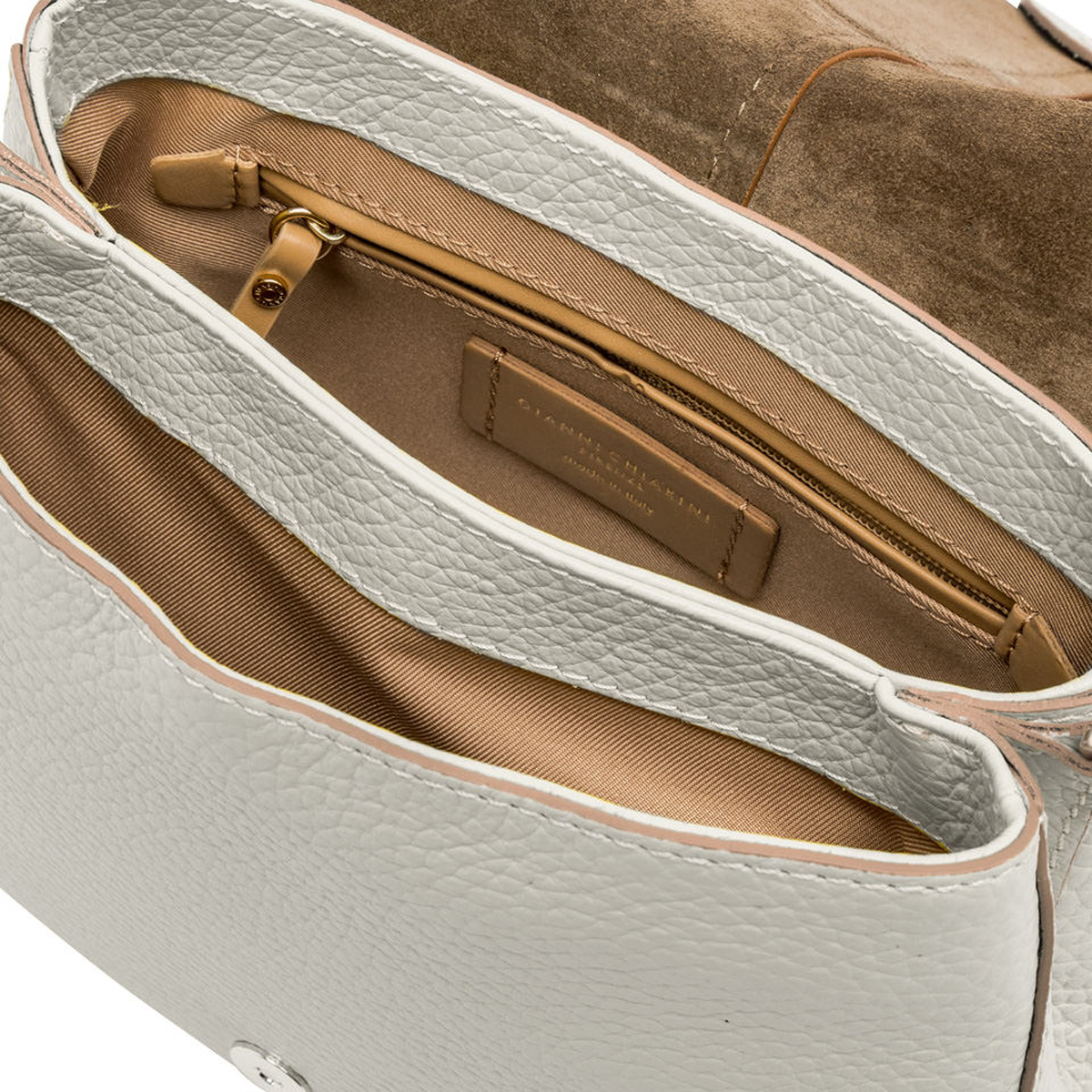 Gianni Chiarini Borsa a spalla Helena Round Small Sabbia - 5 Gianni Chiarini Borsa a spalla Helena Round Small Sabbia - 5
