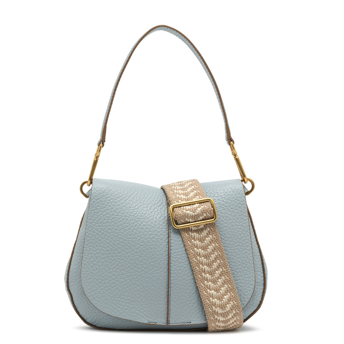 Gianni Chiarini Borsa a spalla Helena Round Small Sky - 1 Gianni Chiarini Borsa a spalla Helena Round Small Sky - 1