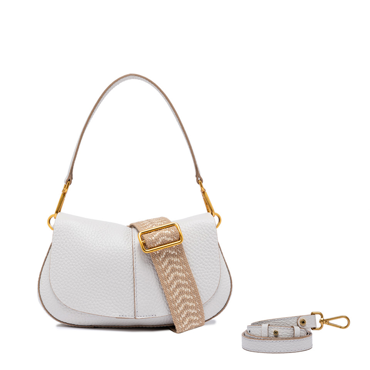 Gianni Chiarini Borsa a spalla Helena Round Small Sabbia - 2 Gianni Chiarini Borsa a spalla Helena Round Small Sabbia - 2