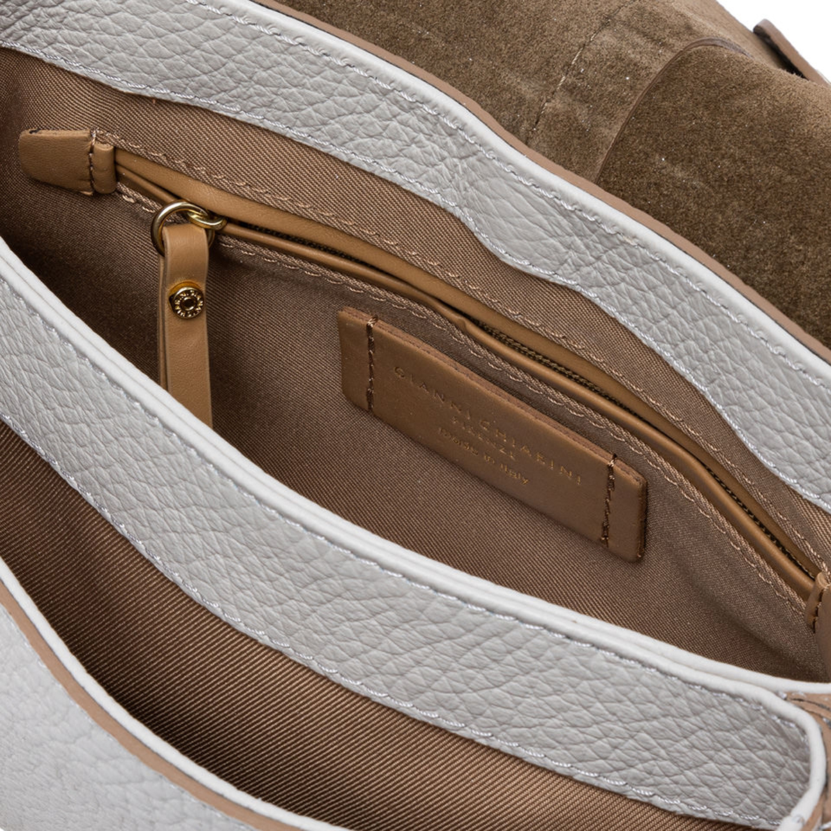 Gianni Chiarini Borsa a spalla Helena Round Small Sabbia - 5 Gianni Chiarini Borsa a spalla Helena Round Small Sabbia - 5