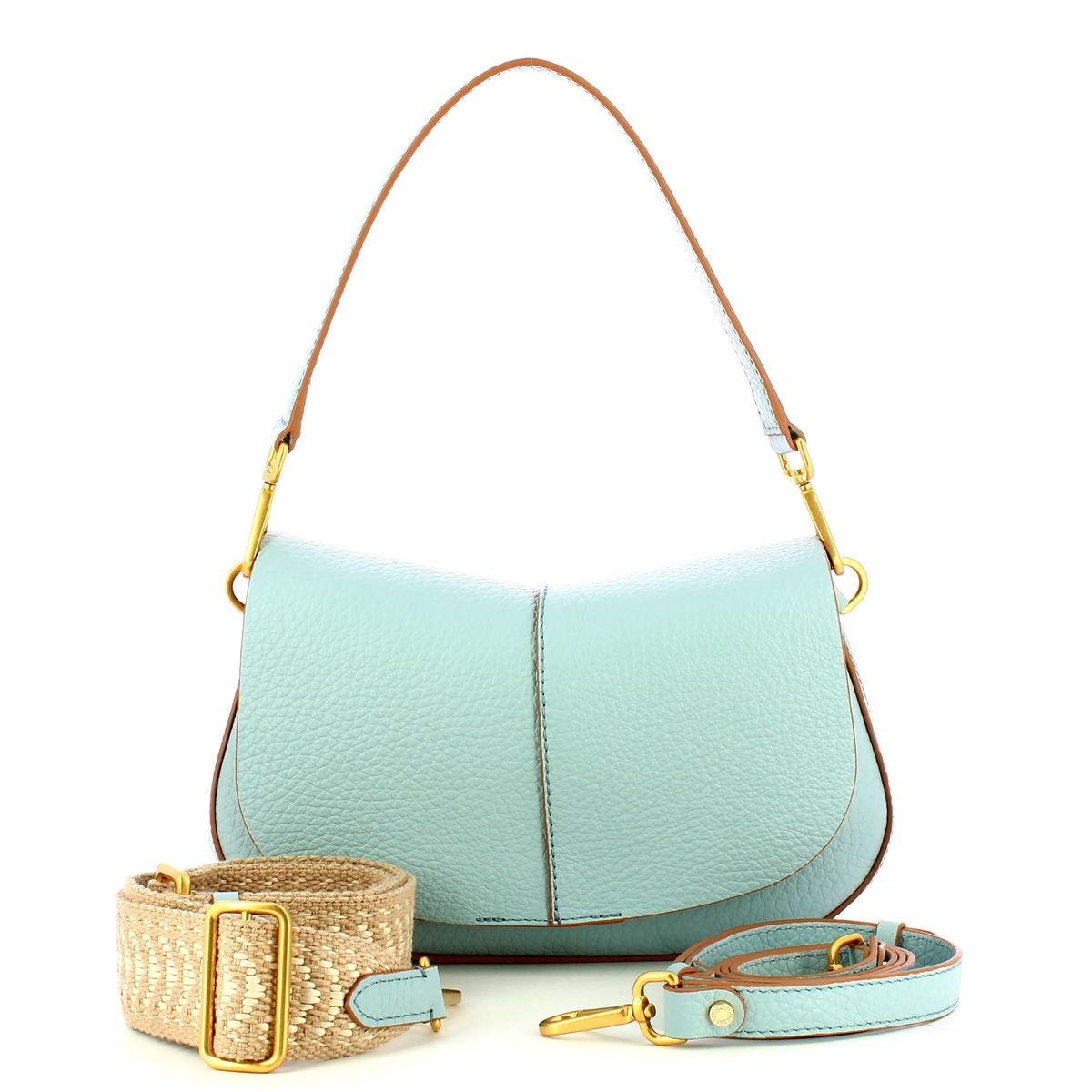 Gianni Chiarini Borsa a spalla Helena Round Small Sky - 4 Gianni Chiarini Borsa a spalla Helena Round Small Sky - 4