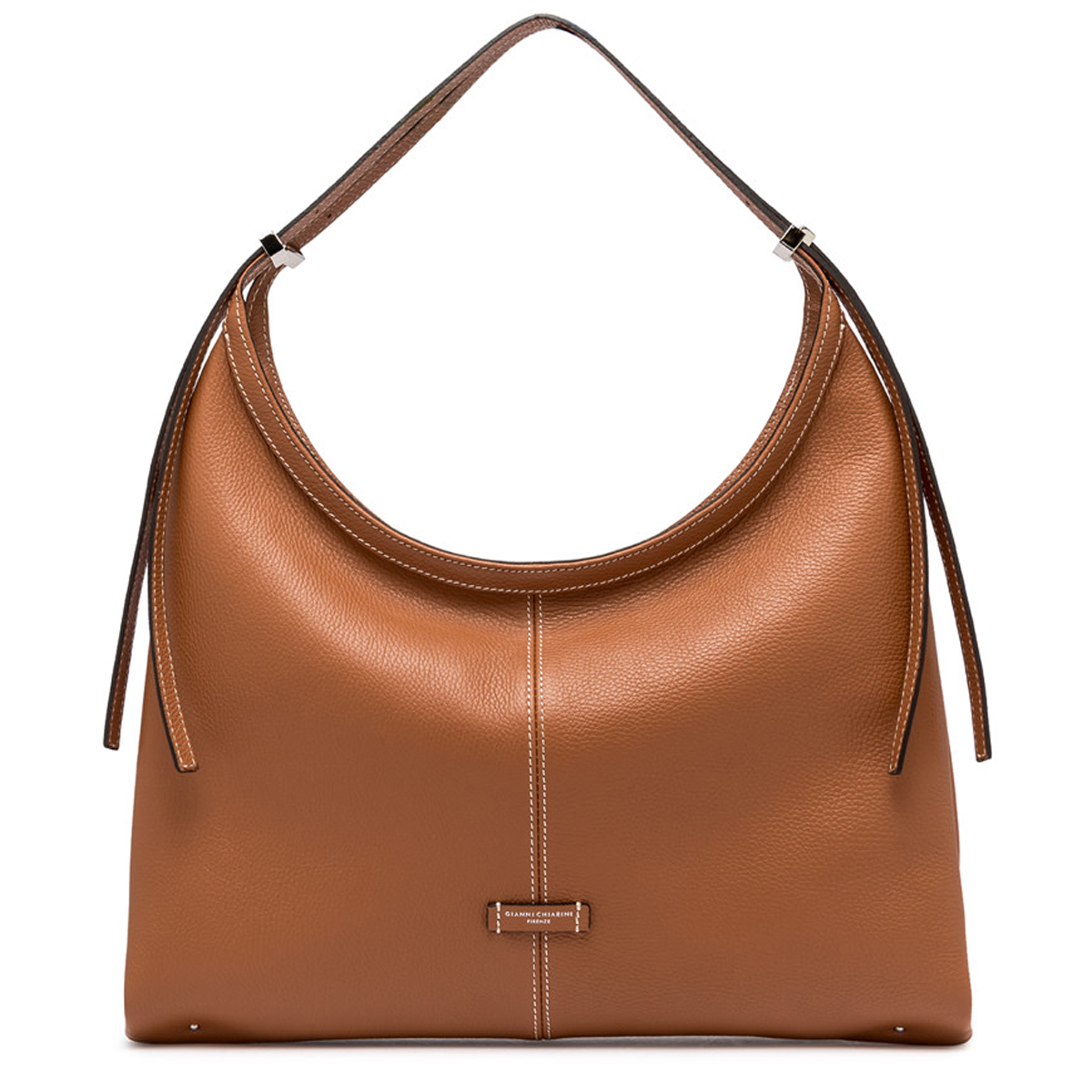 Gianni Chiarini Borsa a spalla Norma Maxi Caramello - 1 Gianni Chiarini Borsa a spalla Norma Maxi Caramello - 1