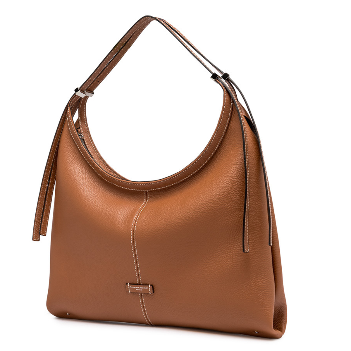 Gianni Chiarini Borsa a spalla Norma Maxi Caramello - 4 Gianni Chiarini Borsa a spalla Norma Maxi Caramello - 4