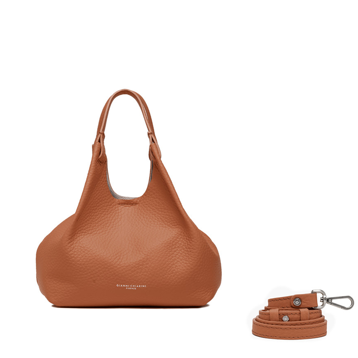 Gianni Chiarini Borsetta a mano Dua Small Caramello Sabbia - 2 Gianni Chiarini Borsetta a mano Dua Small Caramello Sabbia - 2