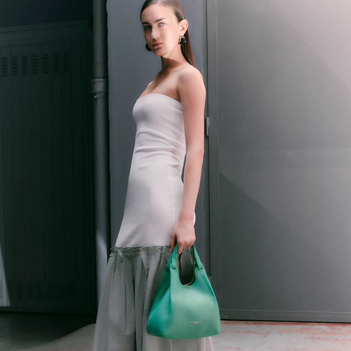 Gianni Chiarini Borsetta a mano Dua Small Menta Sabbia - 3 Gianni Chiarini Borsetta a mano Dua Small Menta Sabbia - 3