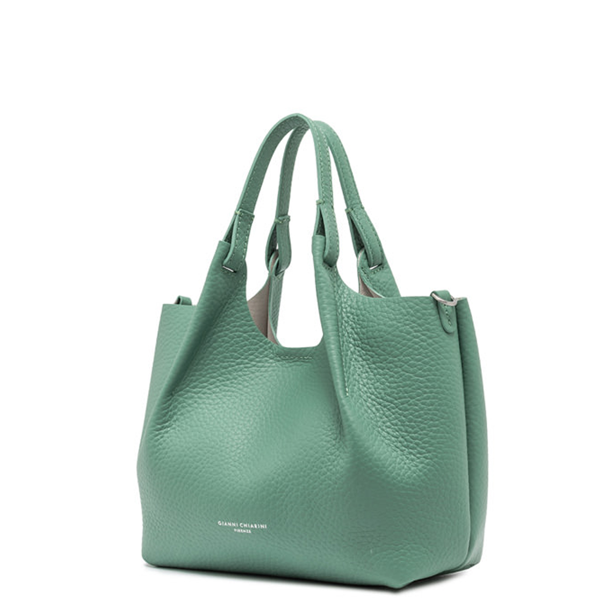 Gianni Chiarini Borsetta a mano Dua Small Menta Sabbia - 6 Gianni Chiarini Borsetta a mano Dua Small Menta Sabbia - 6