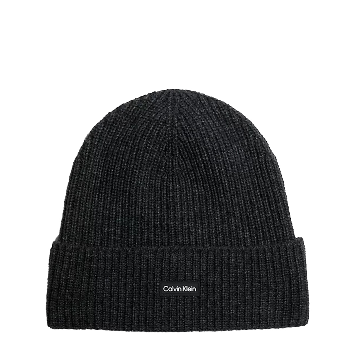 Calvin Klein Cuffia in misto lana Black - 1 Calvin Klein Cuffia in misto lana Black - 1