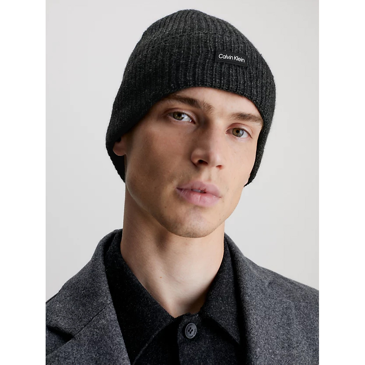 Calvin Klein Cuffia in misto lana Black - 3 Calvin Klein Cuffia in misto lana Black - 3