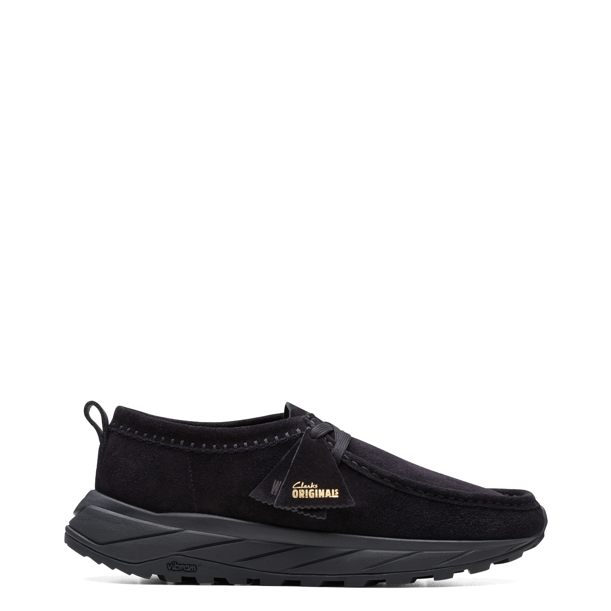 Clarks Scarpa Walla Eden Lo Black Suede - 1