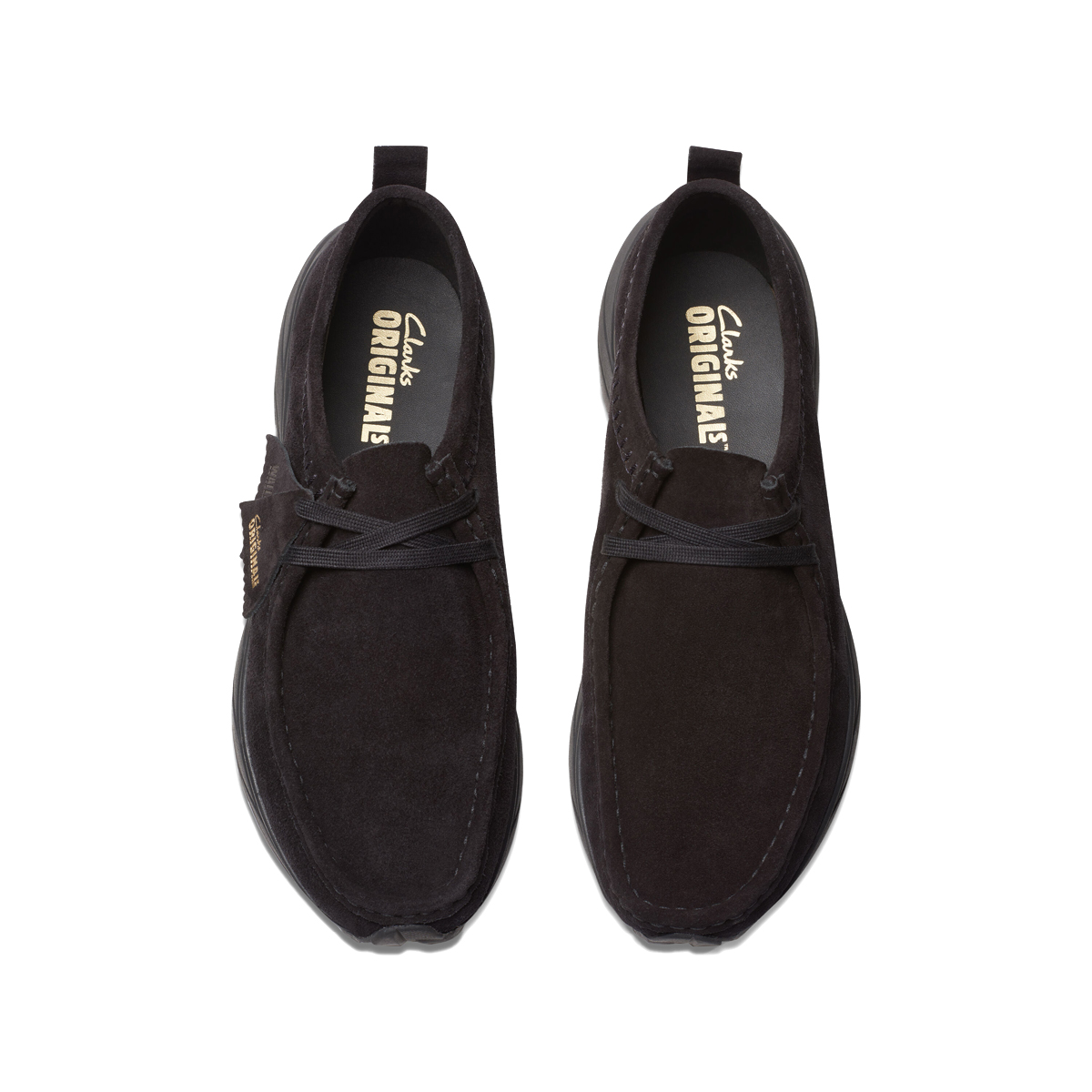 Clarks Scarpa Walla Eden Lo Black Suede - 6