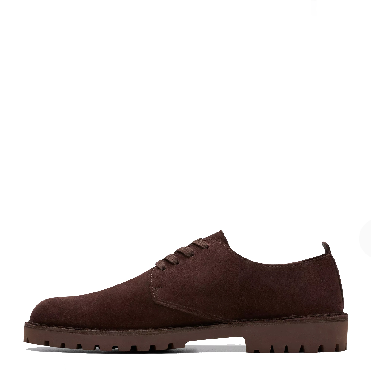 Clarks Scarpa Desert Lock Deep Brown Suede - 2 Clarks Scarpa Desert Lock Deep Brown Suede - 2