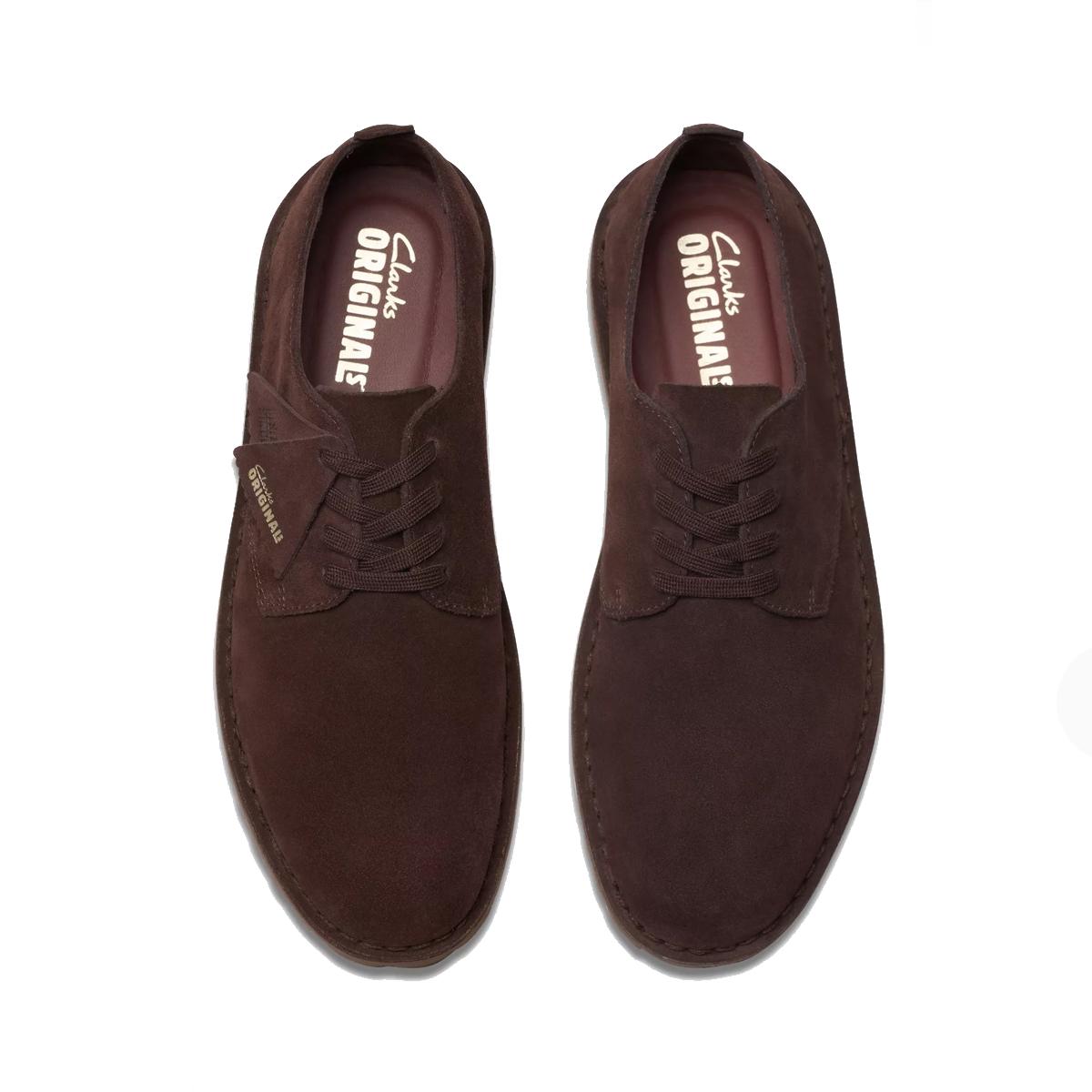 Clarks Scarpa Desert Lock Deep Brown Suede - 6 Clarks Scarpa Desert Lock Deep Brown Suede - 6