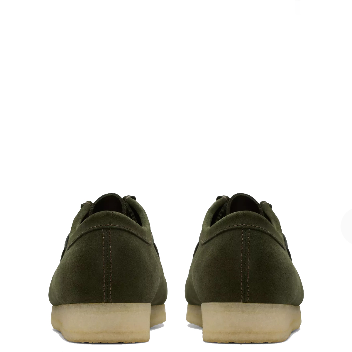 Clarks Scarpa Wallabee Forest Green Suede - 5 Clarks Scarpa Wallabee Forest Green Suede - 5