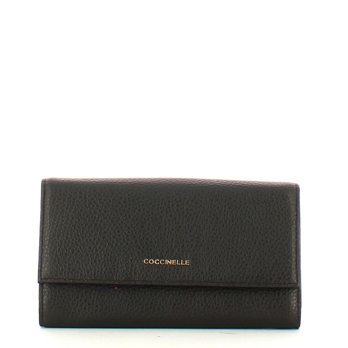 Coccinelle Portafoglio Metallic Soft Noir - 1 Coccinelle Portafoglio Metallic Soft Noir - 1