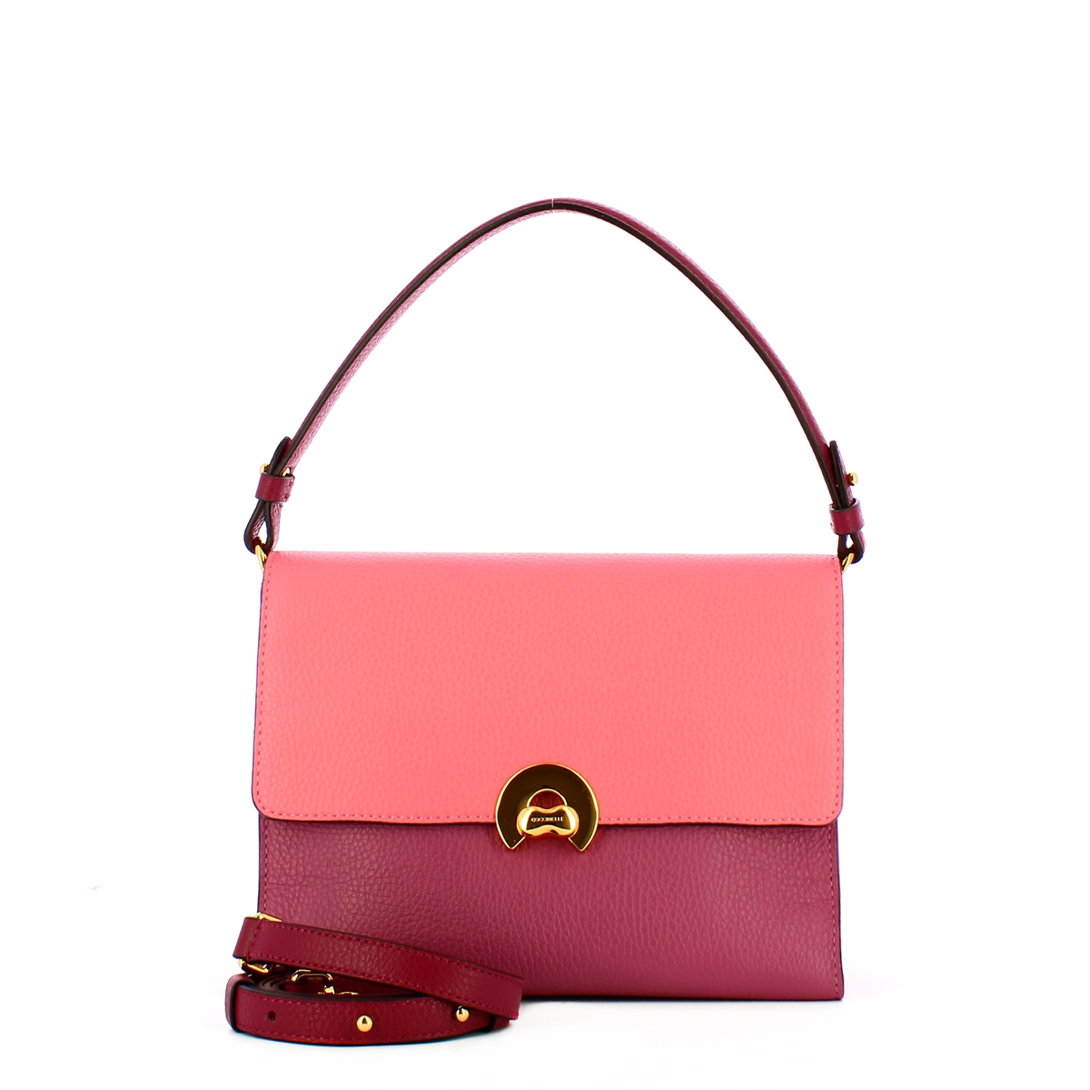 Coccinelle Borsa a mano Binxie Tricolor Multicolor Hyper Pink - 4 Coccinelle Borsa a mano Binxie Tricolor Multicolor Hyper Pink - 4
